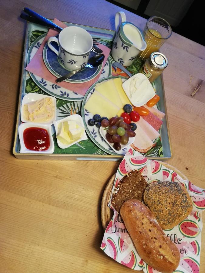 Landleben Pur Bed & Breakfast Oersberg ภายนอก รูปภาพ